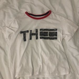 Tommy Hilfiger cropped t-shirt